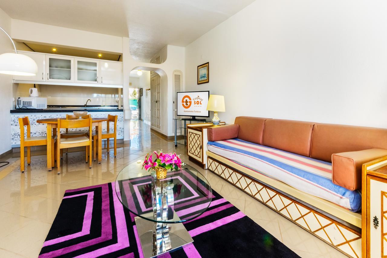Tropical Sol Apart otel Albufeira Dış mekan fotoğraf